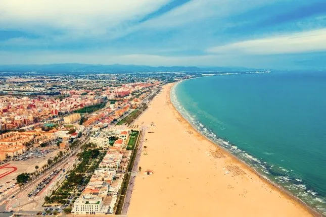 La playa de Las Arenas