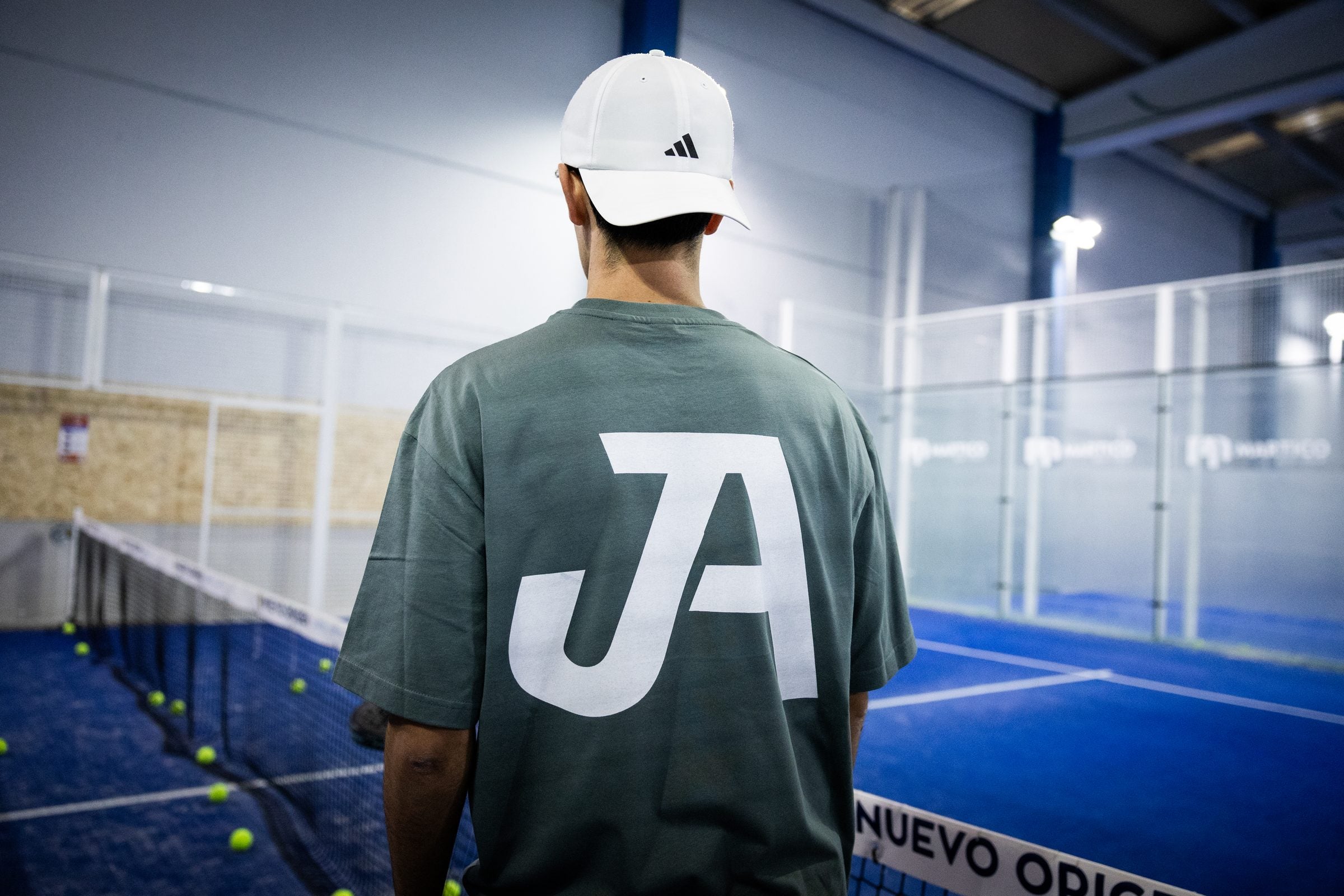 Joan Aparici en pista - Programas de pádel JA Padel Academy Valencia